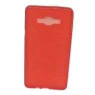 Capa Silicone Samsung Galaxy A7 2018 Vermelho